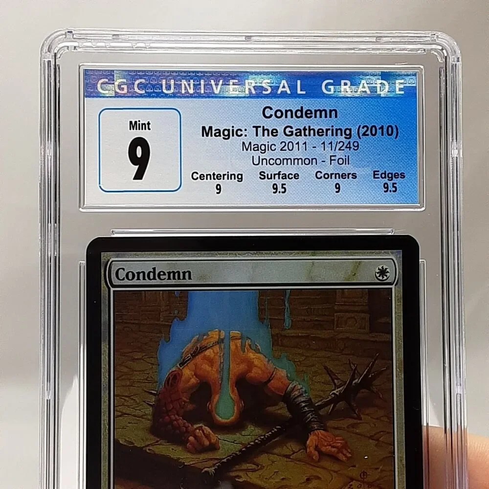 MTG - M11 - Condemn - Foil - Graded - CGC 9.0